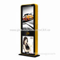 42-inch Touch Screen LCD Interactive Kiosk with AD Light Box Blew for Advertising